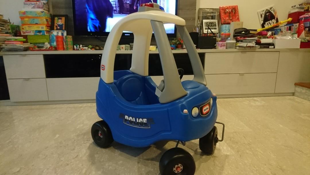 little tikes cosy coupe police car
