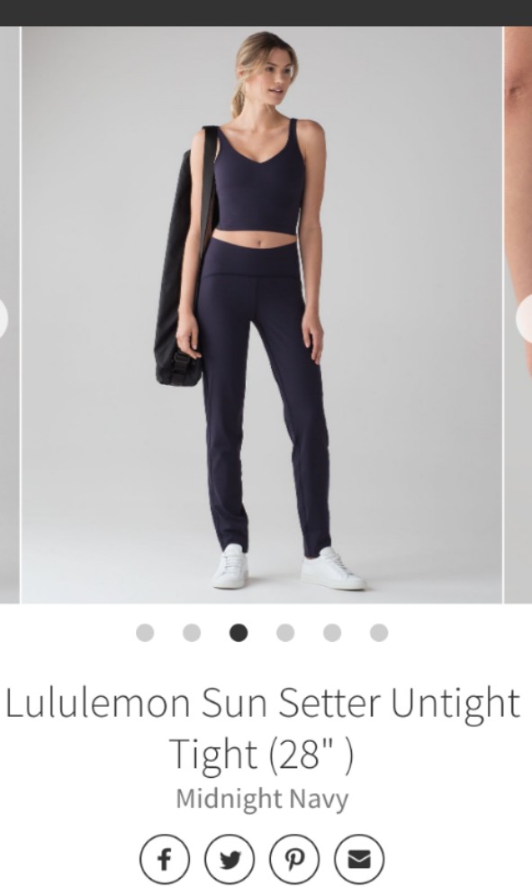 lululemon untight tight