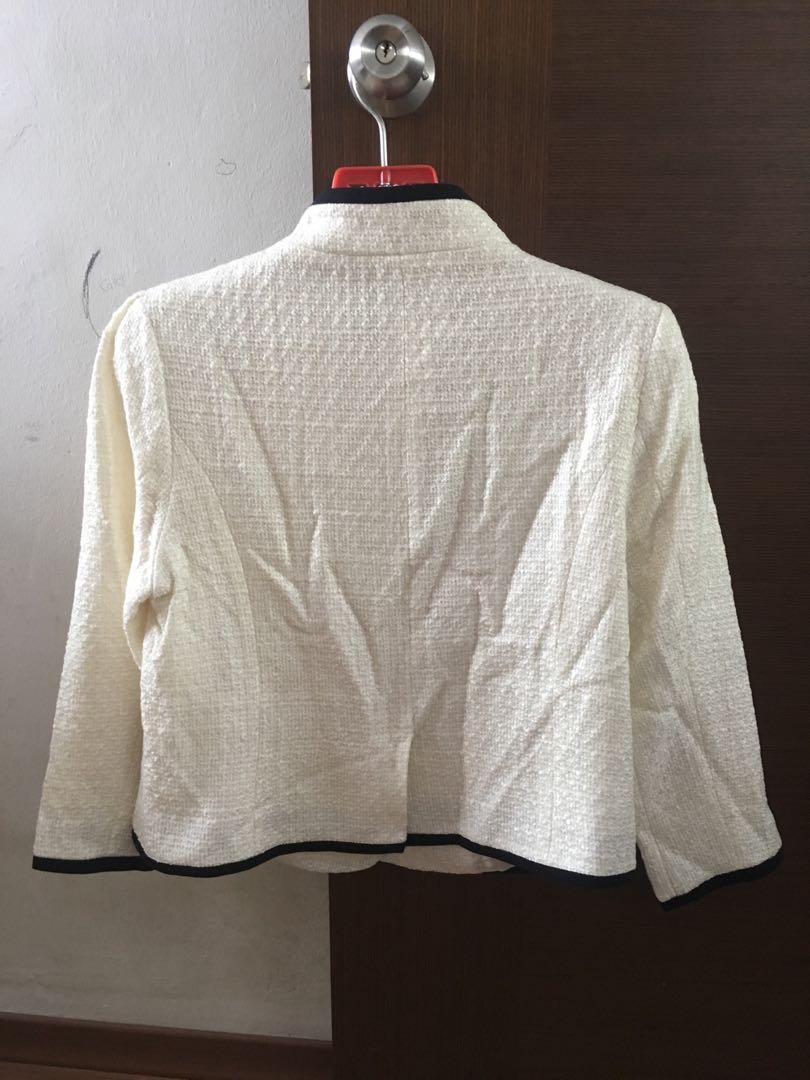 Marks and spencer cream jacket outlet