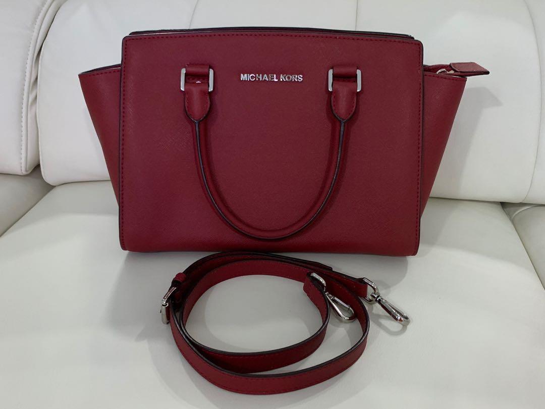 Michael Kors Selma Medium Women s Fashion Bags Wallets Cross body Bags on Carousell