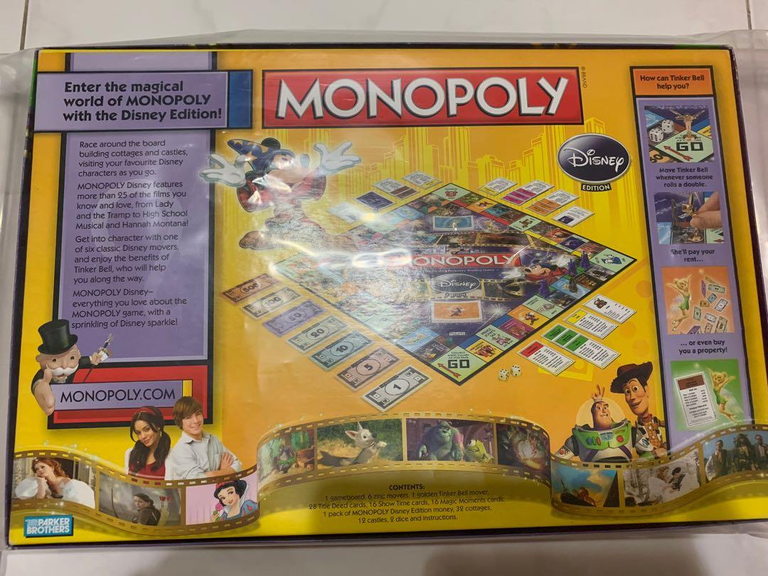 Monopoly Disney Limited Edition, Toys & Games, Board Games & Cards on
