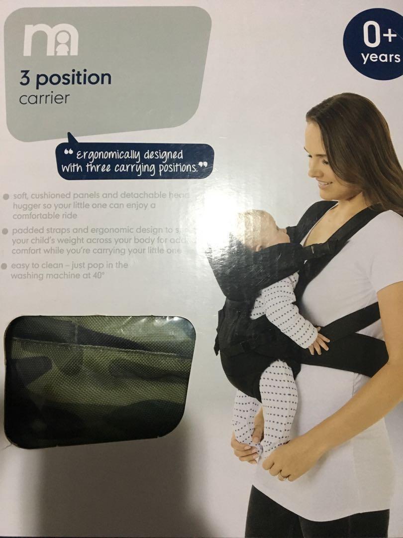 Mothercare three way carrier, Babies & Kids, Going Out, Carriers