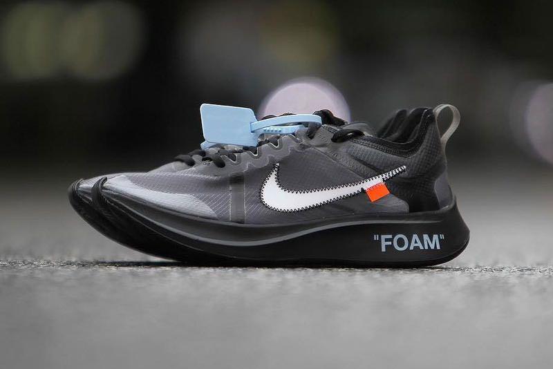 zoom fly x off white black