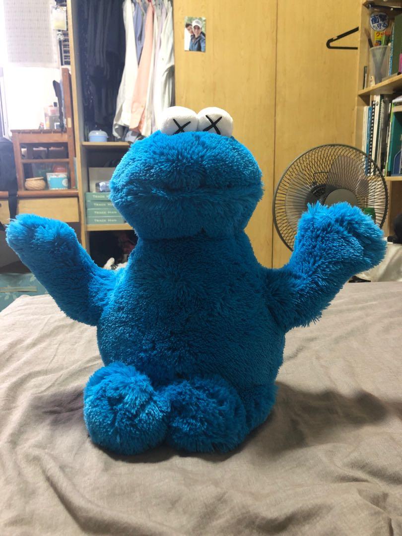 Kaws cookie monster plush deals