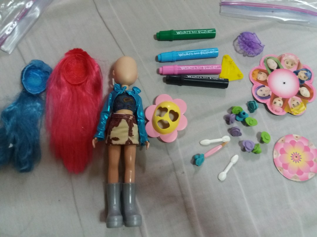 Original Mattel whats her face doll Babies Kids Infant