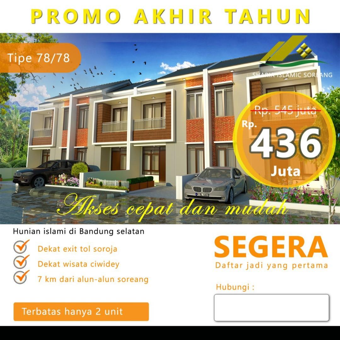 Perumahan Syariah Sharia Islamic Soreang Type 78 Properti Dijual Di Carousell