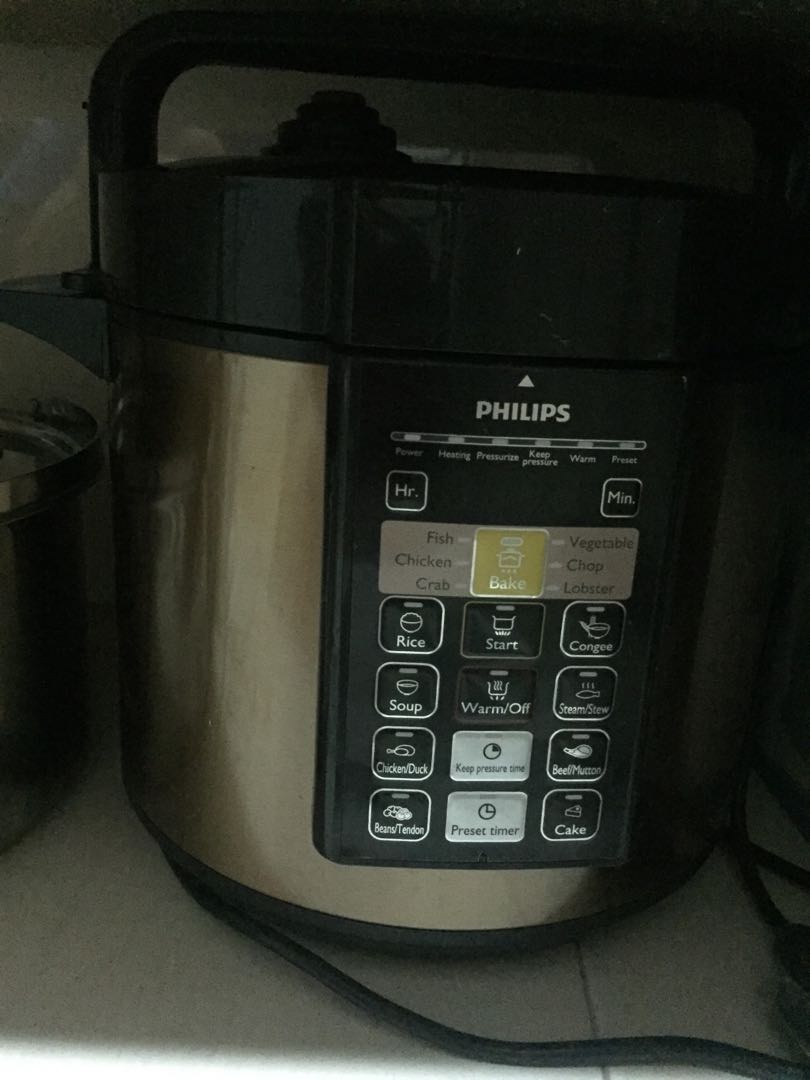 Philips Pressure Cooker, TV & Home Appliances, Kitchen Appliances