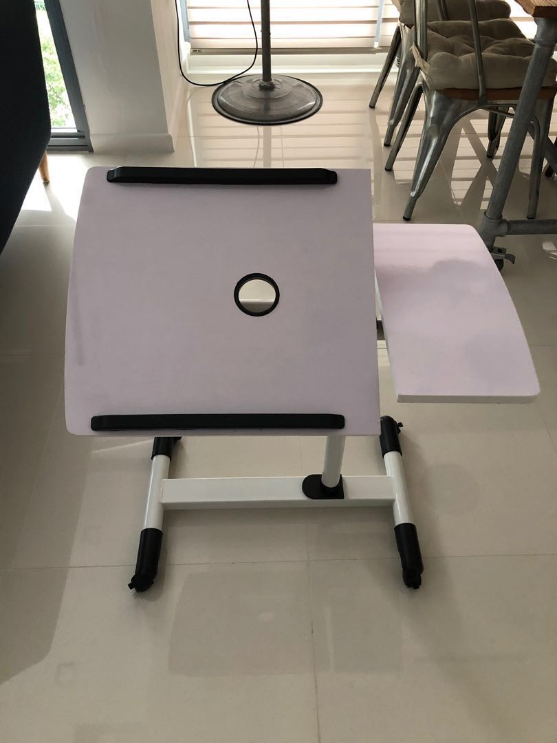 Portable Computer Table For Electronics Parts Photo