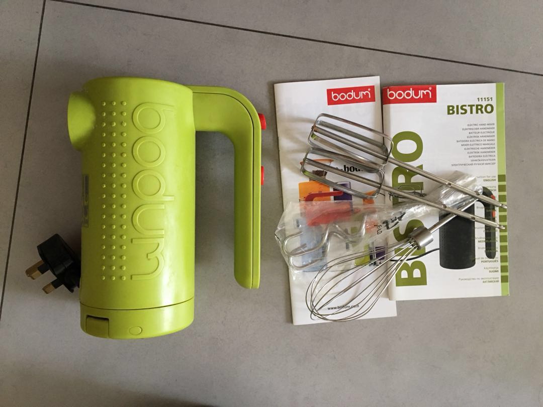 Preloved Bodum hand mixer set, TV & Home Appliances, Kitchen Appliances