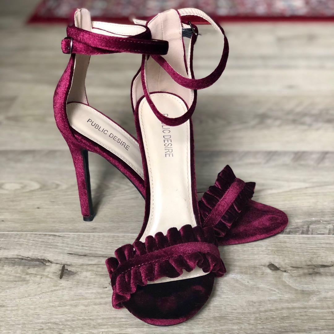 public desire pink heels