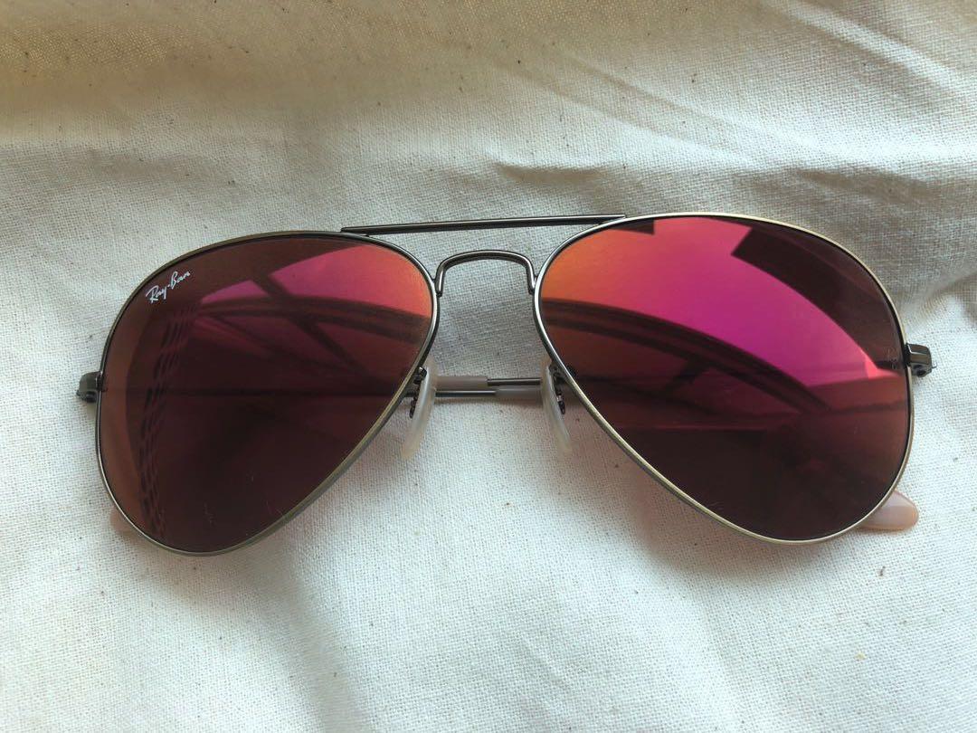 Ray-Ban aviator sunglasses with metal 