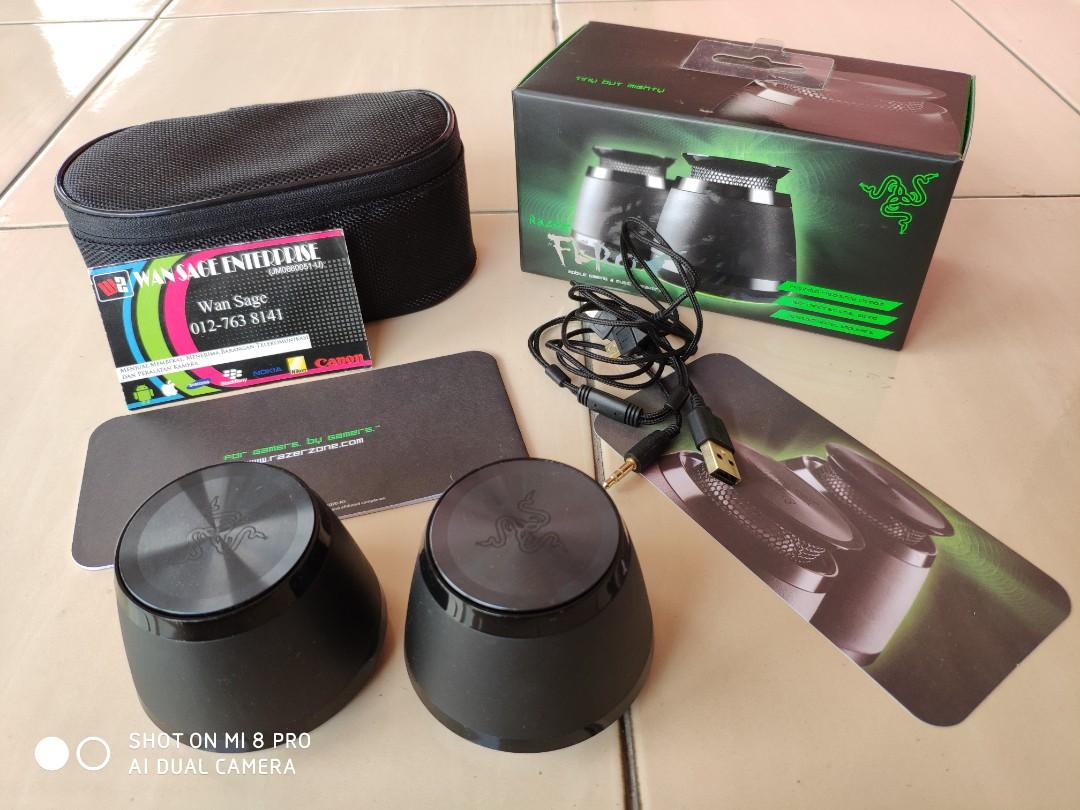 razer ferox mobile pc gaming speakers