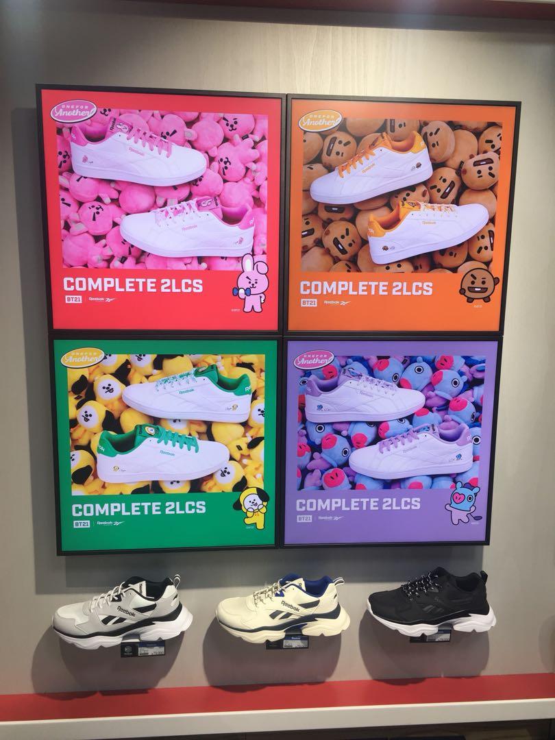 Reebok classic sales x bt21
