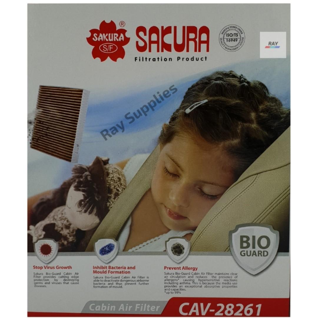 Cav 28261 Cav28261 High Quality Sakura Cabin Aircon Filter