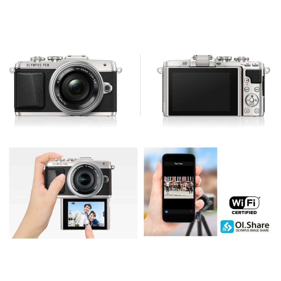 Sale Olympus Pen E Pl7 Silver Photography Cameras Digital Cameras On Carousell