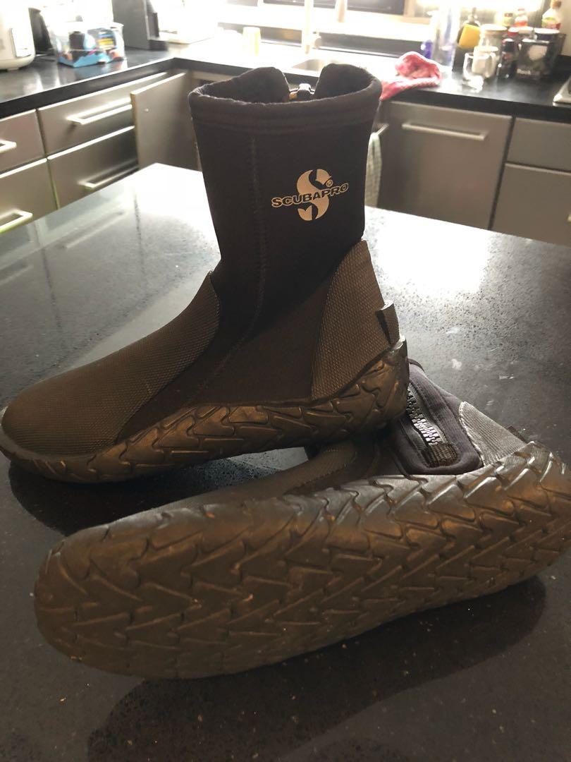 Scubapro Delta Dive Boot, 5mm, Size 4XS US — Midwest