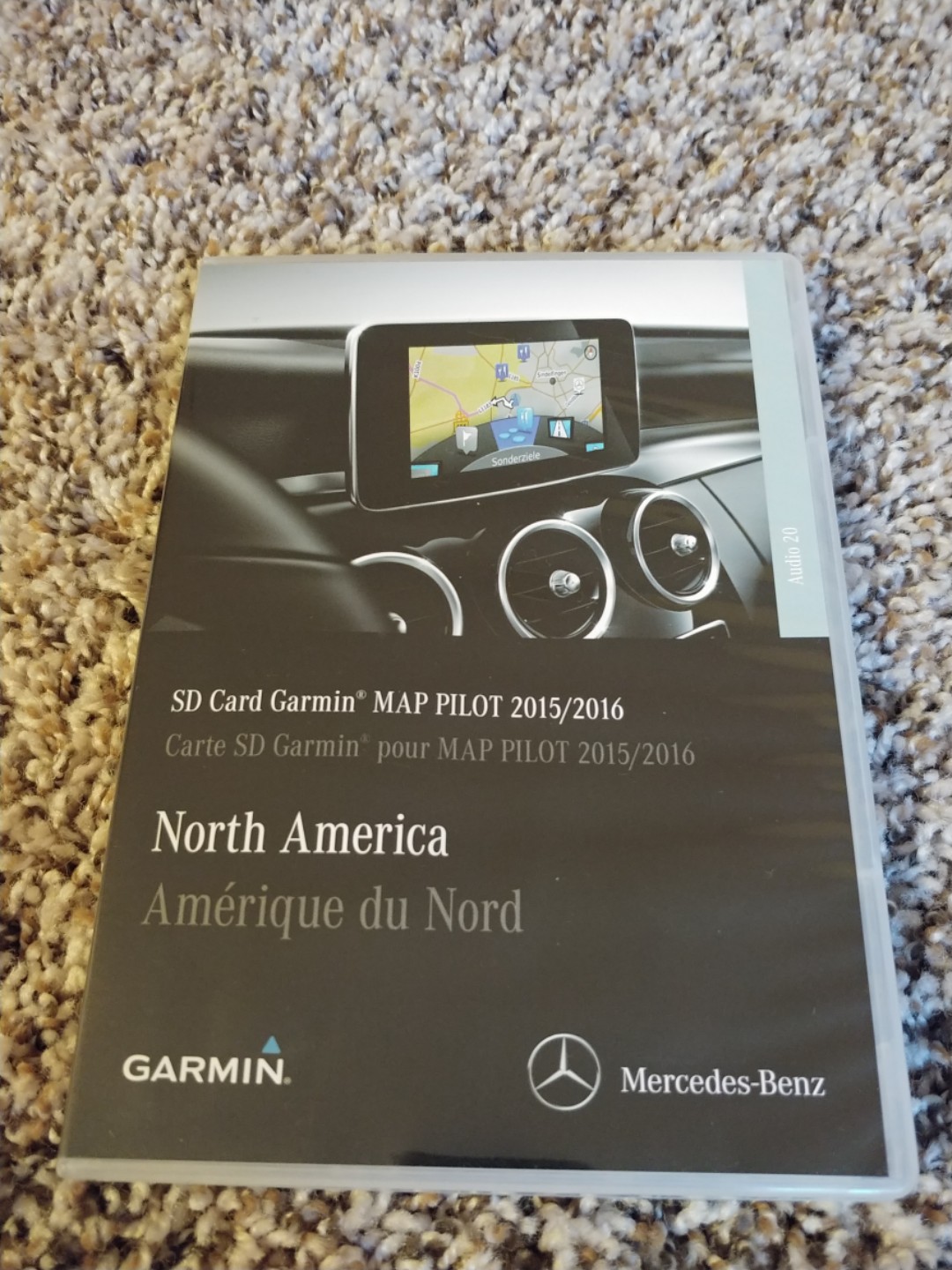 SD Card Garmin MAP PILOT North America for MercedesBenz, Everything