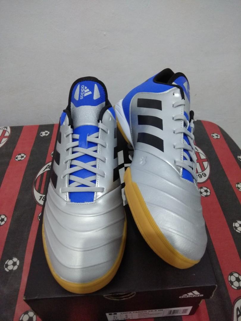 Sepatu Futsal Adidas Copa Tango 18 3 Size 42 Bnib Men S Fashion Men S Footwear Others On Carousell
