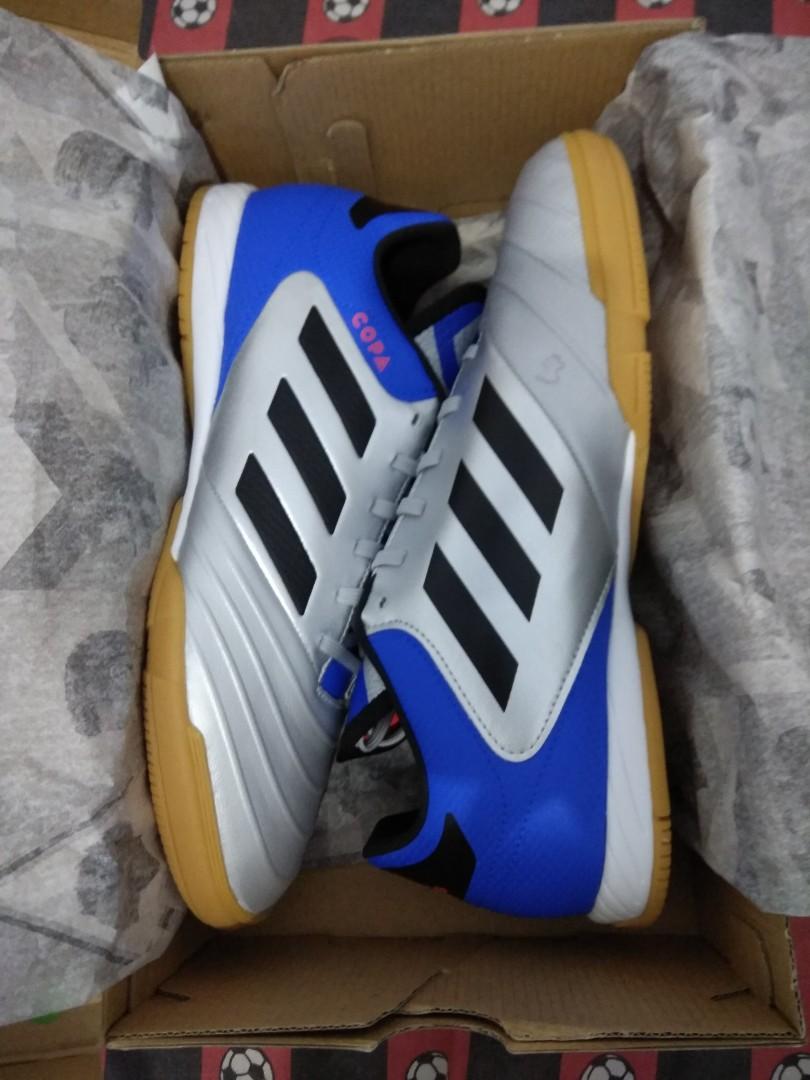 Sepatu Futsal Adidas Copa Tango 18 3 Size 42 Bnib Men S Fashion Men S Footwear Others On Carousell