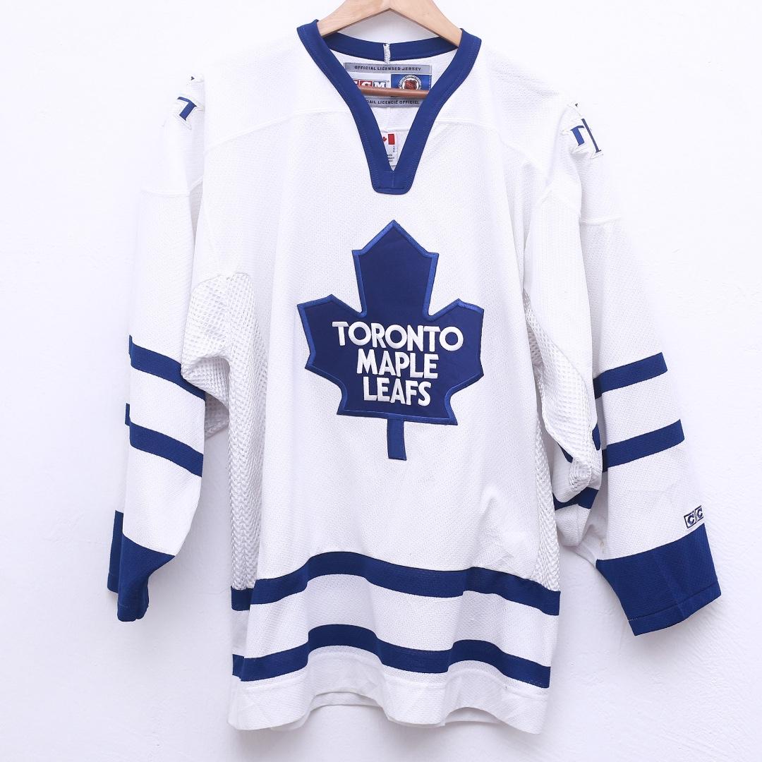 Size L Vintage 90s Nhl Toronto Maple Leafs Jersey Pit 23 5 Sports
