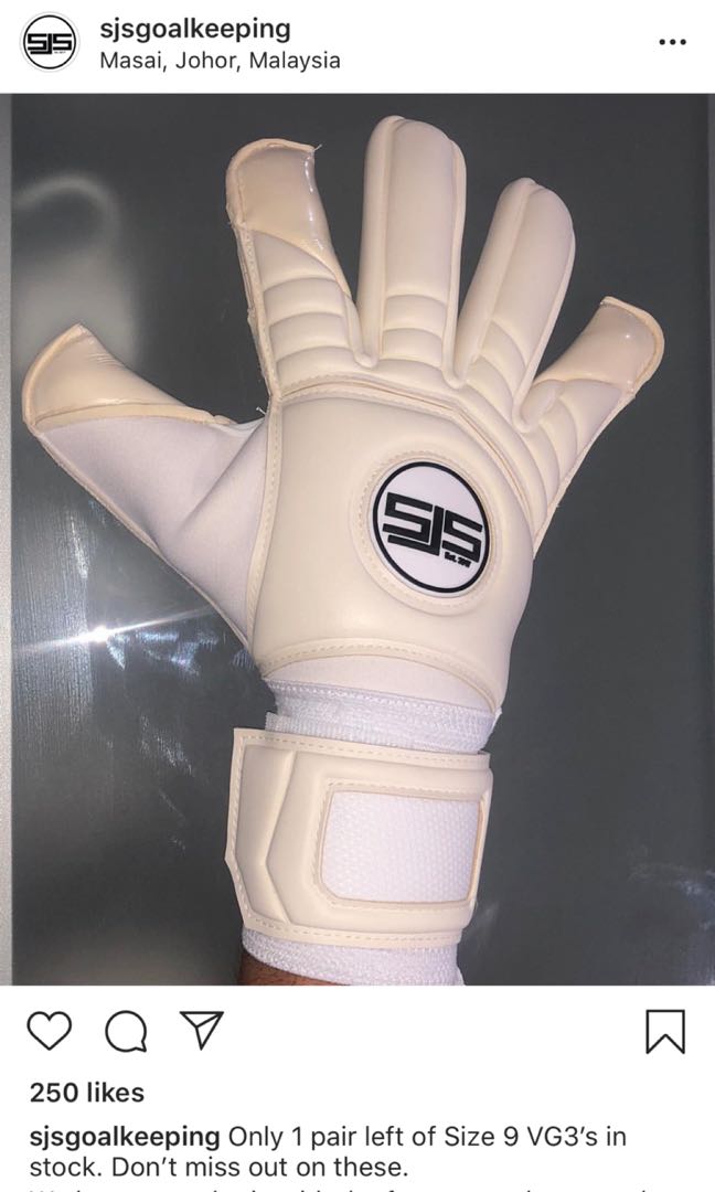 Sjs goalkeeper gloves best sale