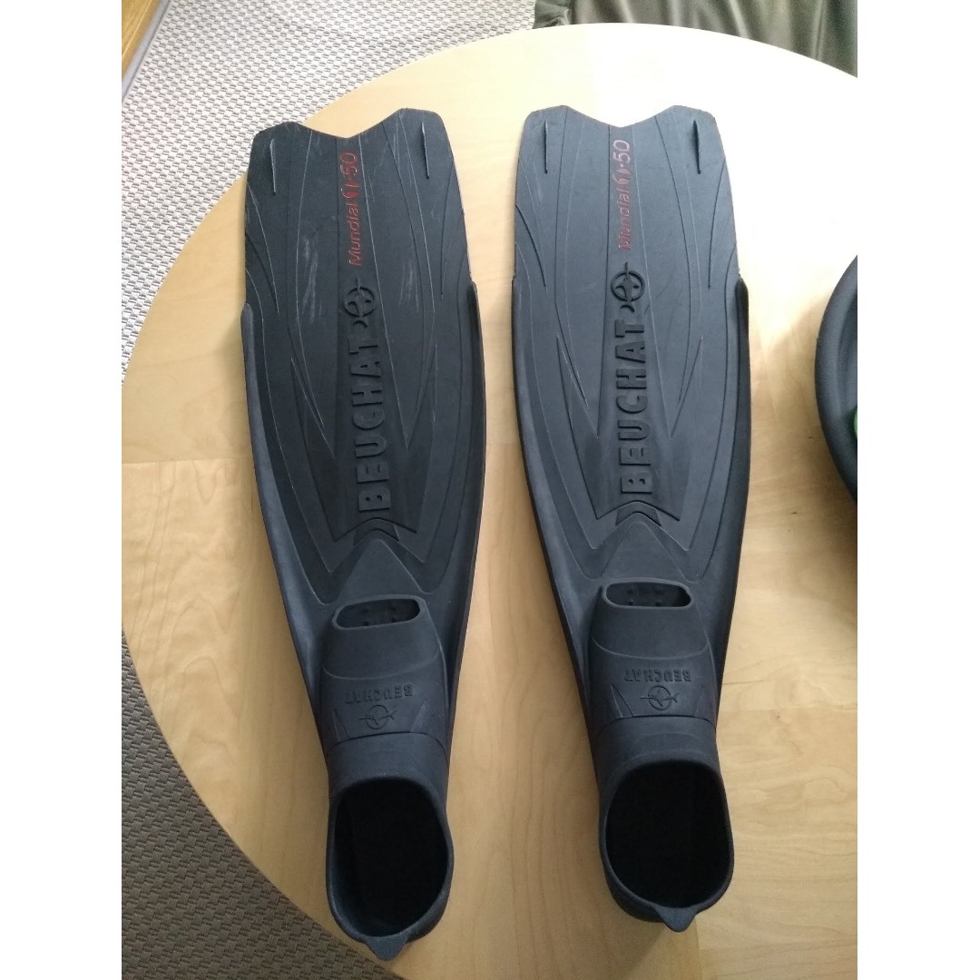 Beuchat mundial one freediving fins clearance
