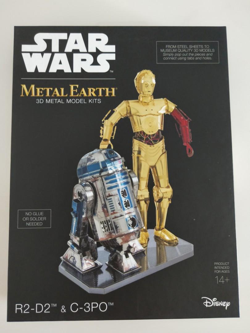 Brand New And Unopened Star Wars Metal Earth 3d Metal Model Kits