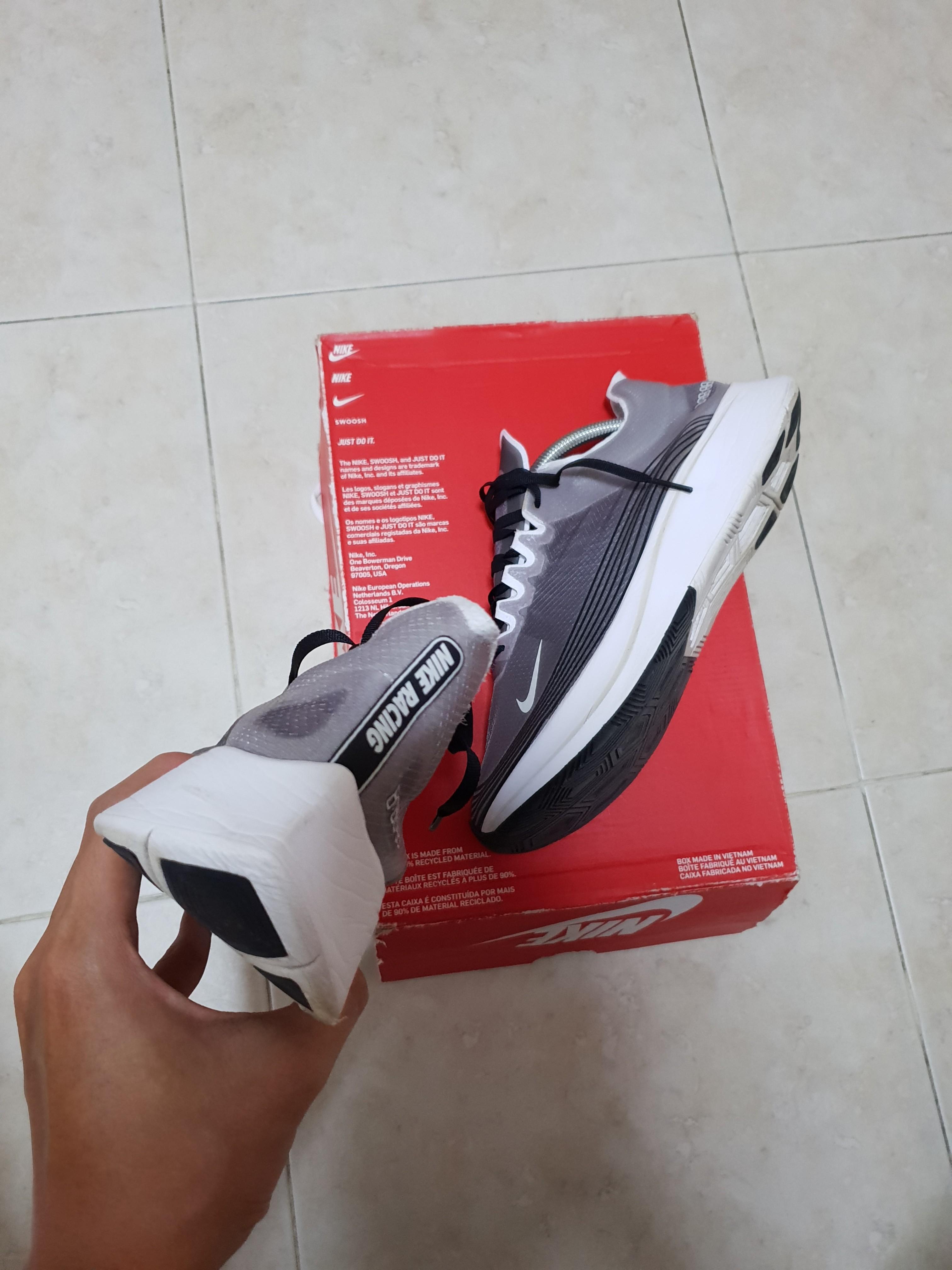 STEAL 9 10 US10 Nike Zoom Fly SP Light bone Black Men s Fashion Footwear Sneakers on Carousell