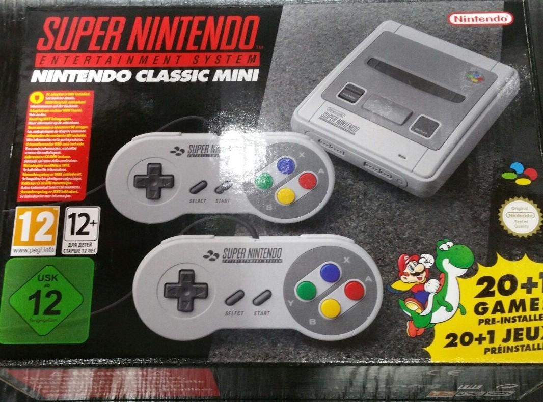 super nintendo mini classic console