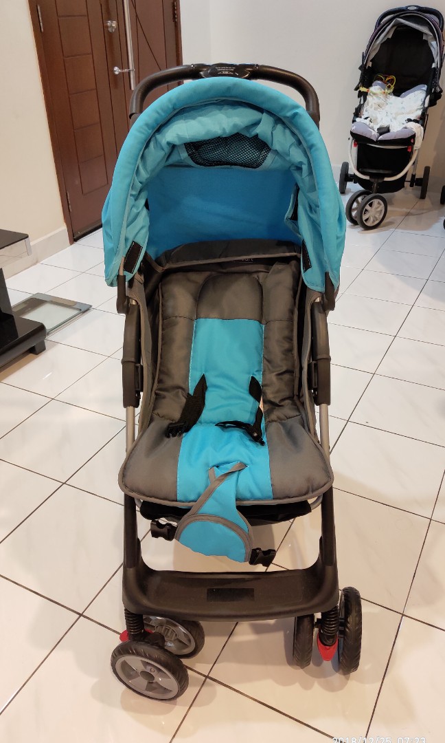 SweetHeart Paris ST87T Travel System Stroller Blue with One