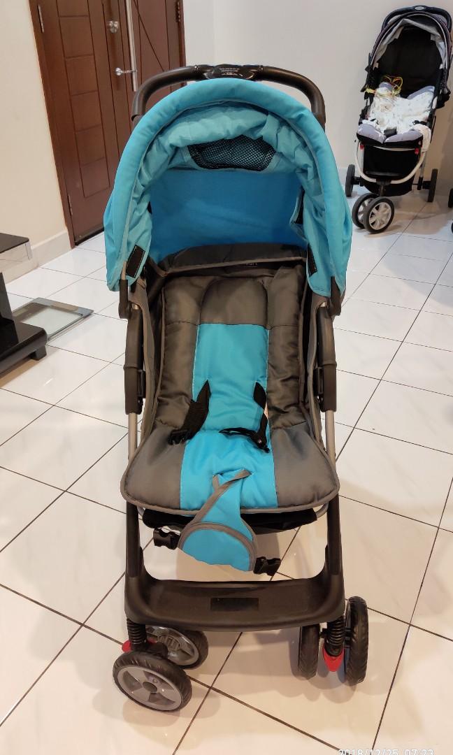 SweetHeart Paris ST87T Travel System Stroller Blue with One