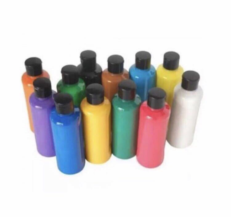 Tempera Instant Watercolour Paint Set (12 colours), Hobbies & Toys