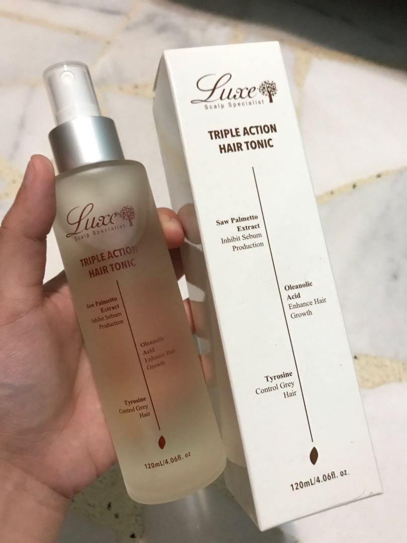 Triple Action Hair Tonic, Beauty & Personal Care, Hair on Carousell