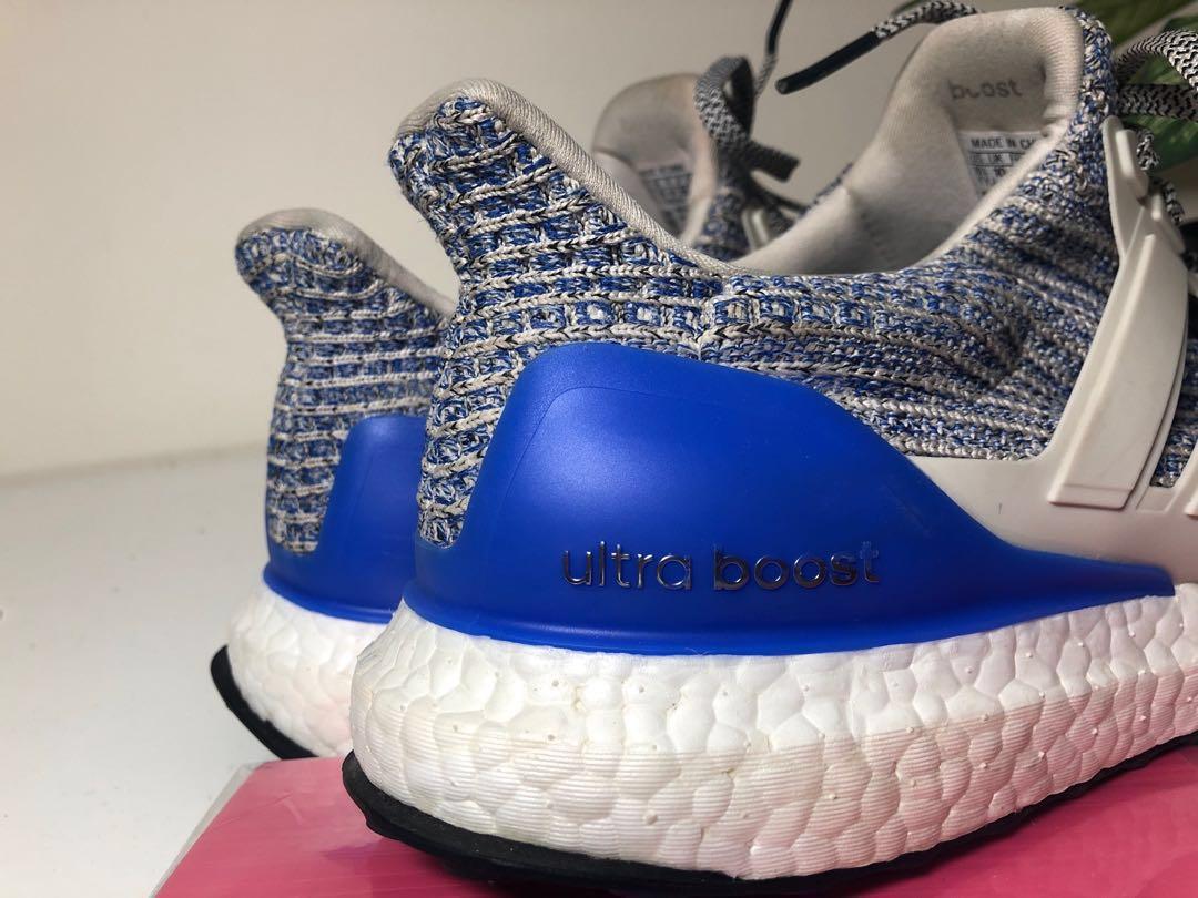 Ultra boost 4.0 blue heel cheap