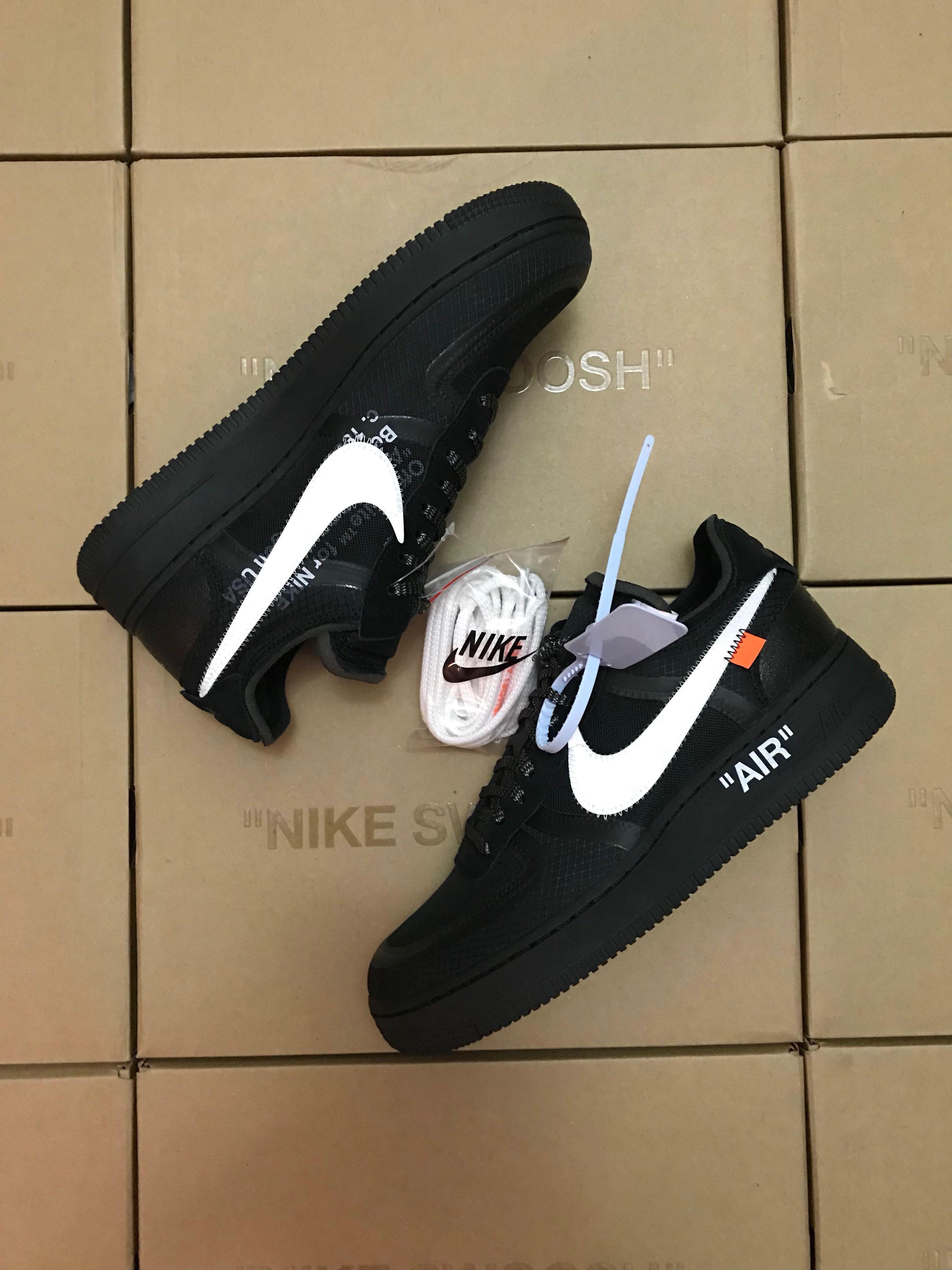 air force 1 black 9.5