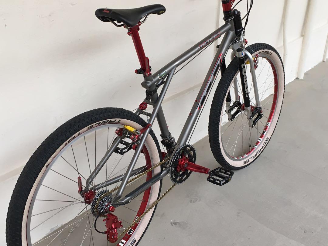 Very Rare GT Lightning Titanium MTB, Sports Equipment, Bicycles & Parts