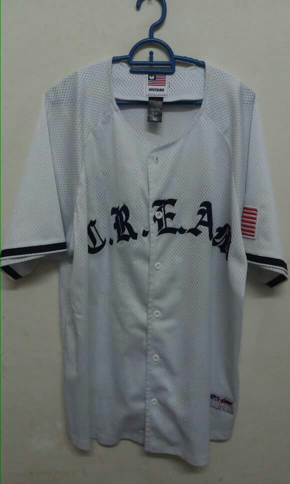 Wu tang baseball jersey clearance