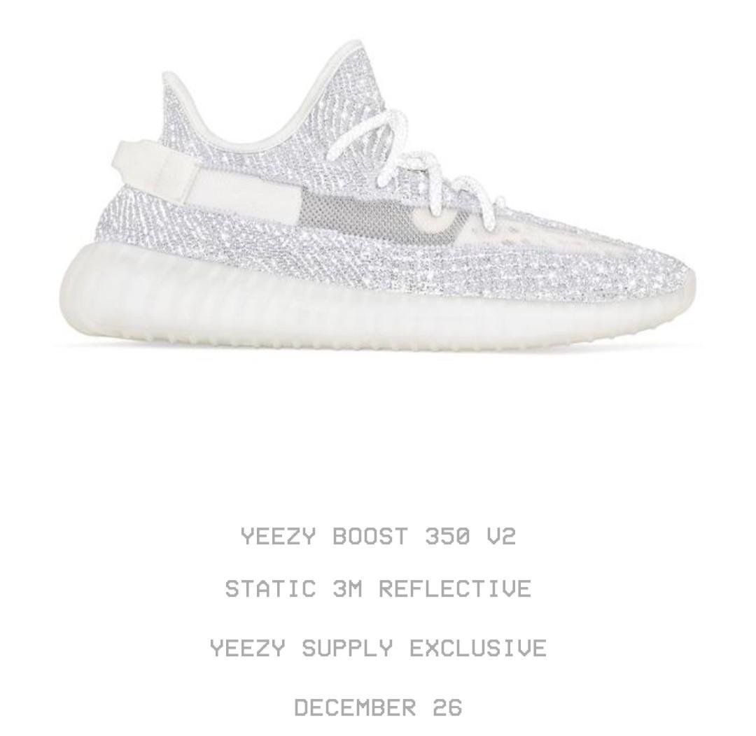 yeezy boost 350 static 3m