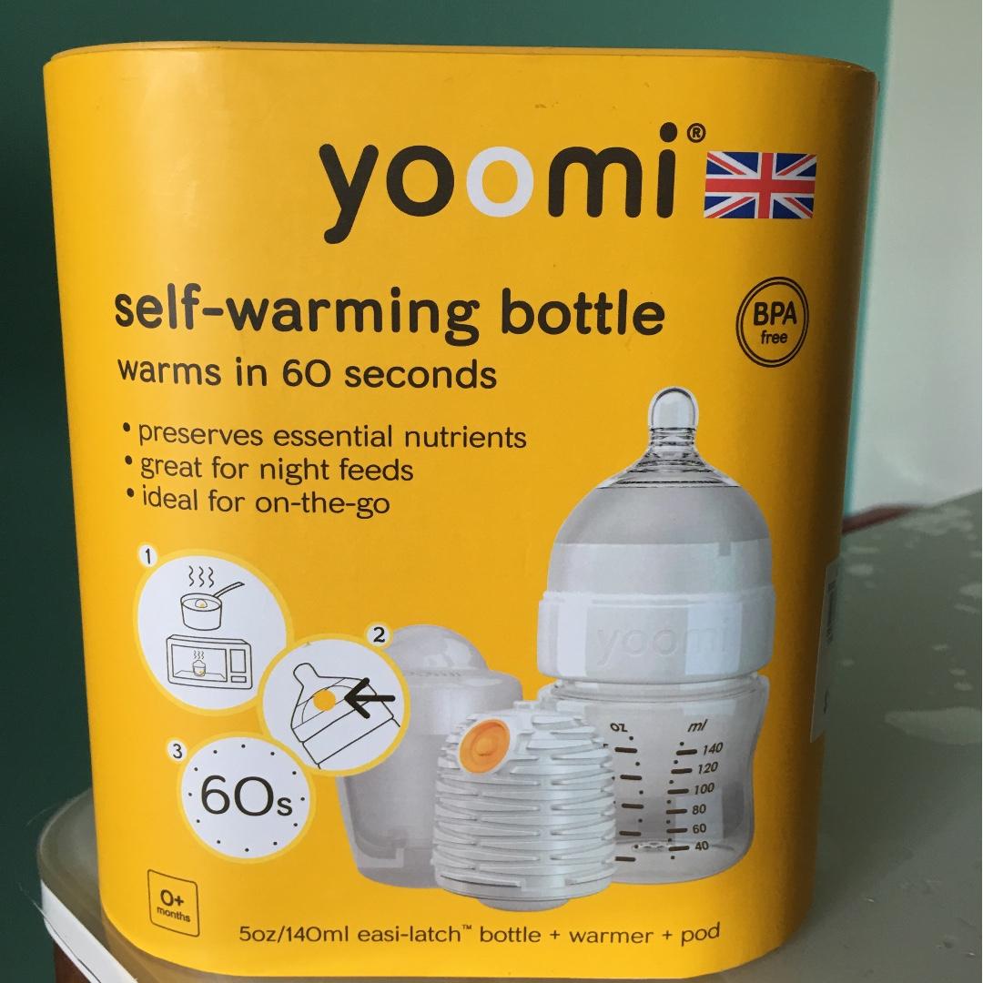 self warming bottle