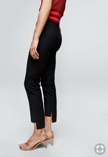 ZARA Pants w Asymmetric Hem