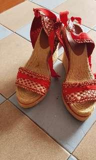 Kate Spade wedges Authentic