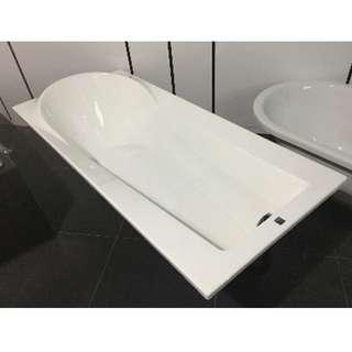 Jaxson Rectangular Built-in Bathtub