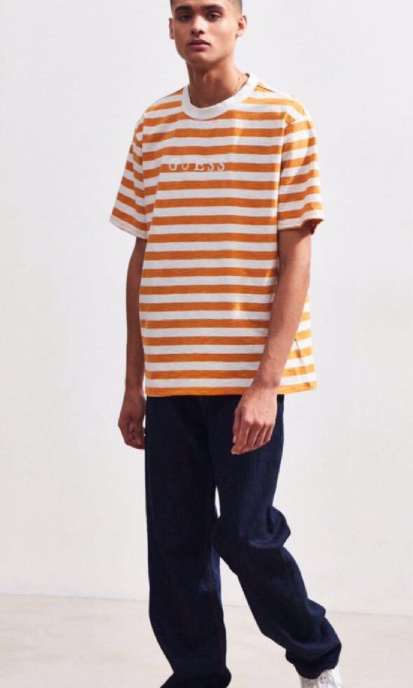 Guess david best sale yarn dye tee