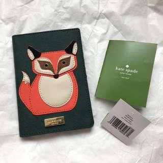 KATE SPADE leather passport holder