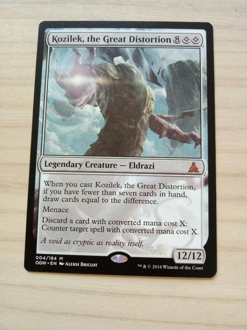 KOZILEK Oath of the Gatewatch Near Mint THE GREAT DISTORTION