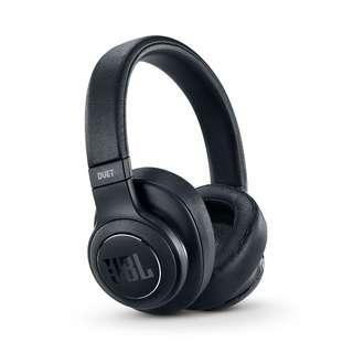 ❤Jbl By Harman Duet Wireless Over-ear Noise-cancelling Headphones Black