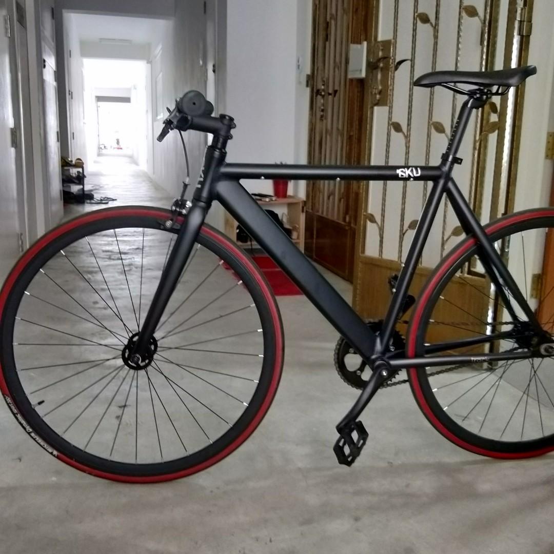 6ku aluminum single speed fixie urban track bike deals