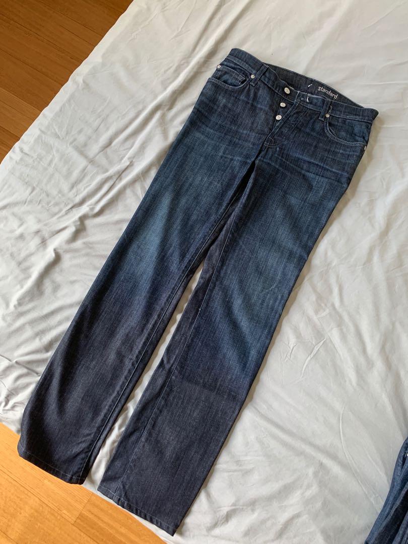 mens jeans size to women's