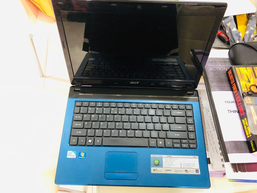 Acer Aspire 4750z Electronics Computers Laptops On Carousell
