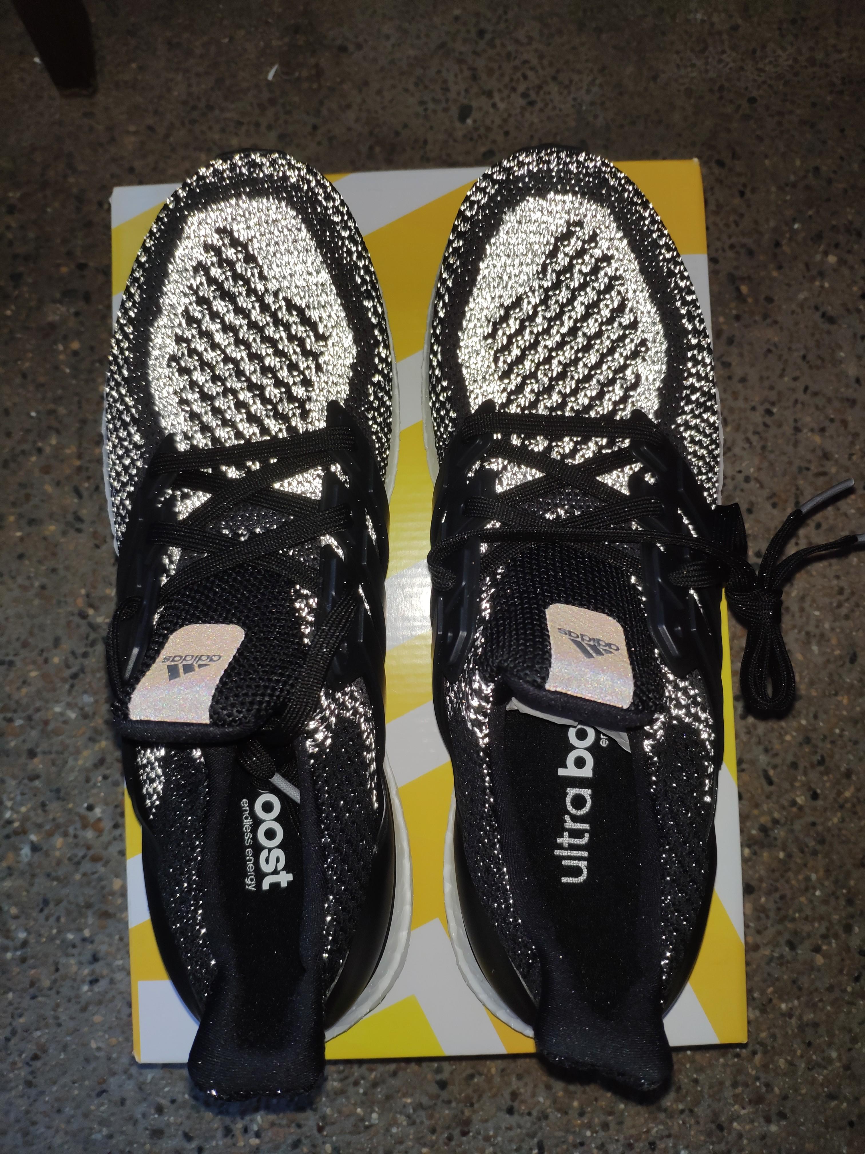 Adidas Ultra Boost 2.0 Reflective Black Men s Fashion Footwear Sneakers on Carousell